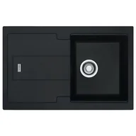 Zlewozmywaki - Zlewozmywak fragranitowy FRANKE Bellini BLG 611-78 Onyx 114.0700.120 - miniaturka - grafika 1