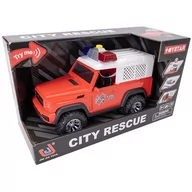 Samochody i pojazdy dla dzieci - Samochód ASKATO Jeep Straż pożarna 121895 - miniaturka - grafika 1