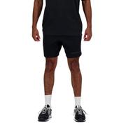 Spodnie sportowe męskie - Spodenki męskie New Balance MS41552BK  czarne - miniaturka - grafika 1