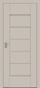 Drzwi wewnętrzne - Dre Drzwi Wewnętrzne Z Szybą Even 5 Lakier Kaszmir - miniaturka - grafika 1
