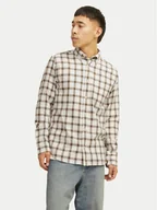 Koszule męskie - Jack&Jones Koszula Blubrook 12260710 Beżowy Comfort Fit - miniaturka - grafika 1