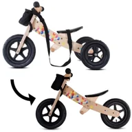 Rowerki biegowe - Rowerek drewniany Twist Plus - Cubic Black Edition - miniaturka - grafika 1