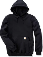 Bluzy męskie - Carhartt Bluza Carhartt Midweight Hooded Sweatshirt Black - miniaturka - grafika 1