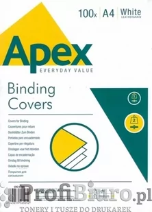 Okładka do bindowania Delta skóropodobna Czarna - 100 szt. - Okładki do laminatorów i bindownic - miniaturka - grafika 1