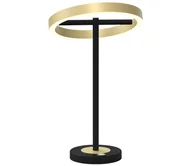 Lampy stojące - Wofi 8016-104 - LED Dotykowe ściemnialna lampa BREST LED/10,5W/230V czarne/złoty - miniaturka - grafika 1