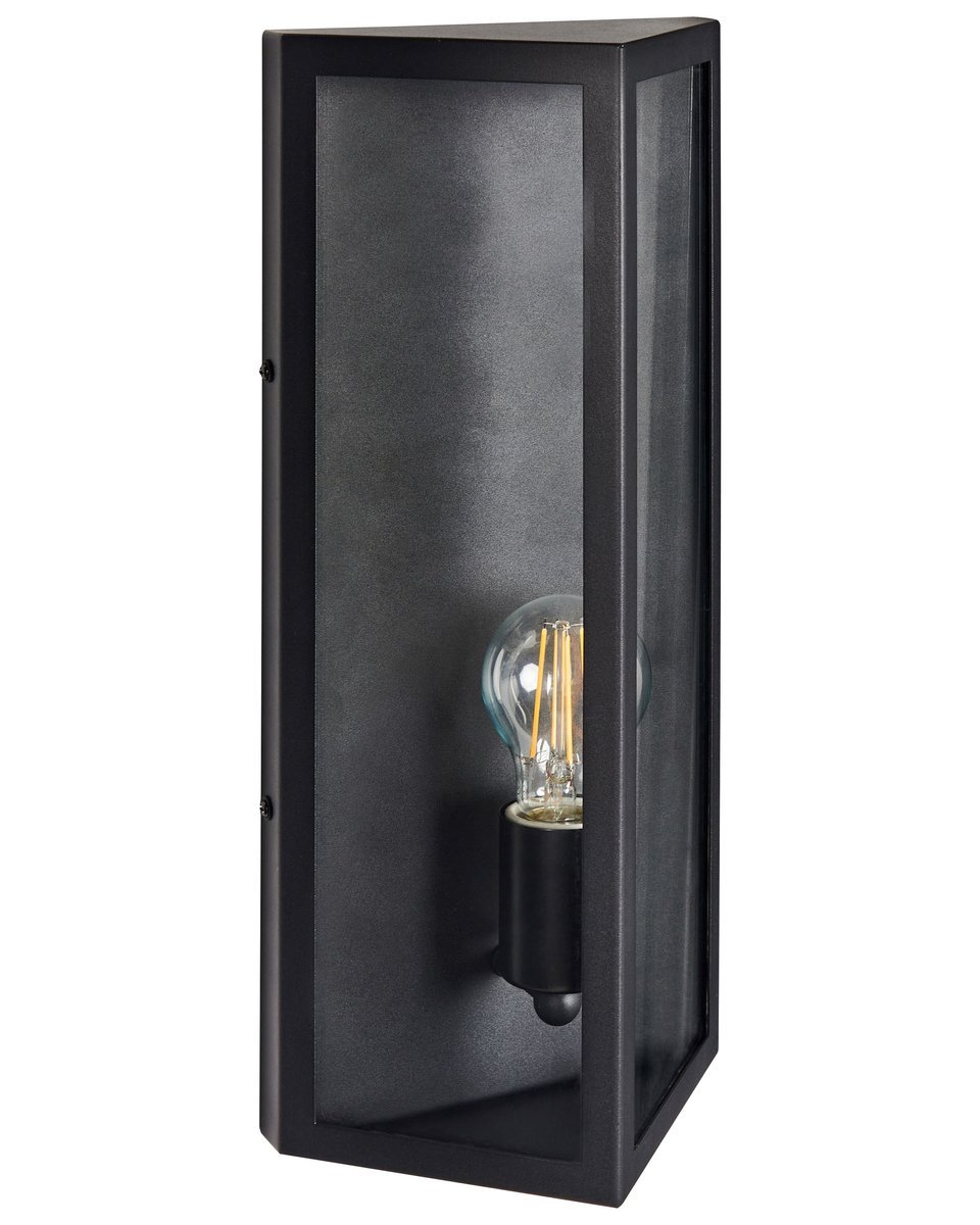 Lampa ścienna ogrodowa PACTOLUS Czarny
