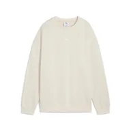 Bluzy sportowe damskie - Puma Bluza Ess Oversized Tr 68540187 - miniaturka - grafika 1