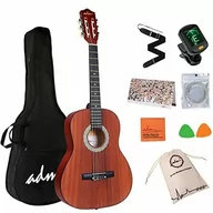 Gitary akustyczne - Adm Gitara Dziecięca 3/4, Klasyczna, Akustyczna, Gitara Koncertowa, Zestaw Dla Początkujących, Dla Dorosłych I Studentów, Wyjątkowy Wygląd, Struny N.. - miniaturka - grafika 1