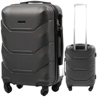 Walizki - UNLIMITED mała WALIZKA podróżna z ABS-u na 4 kółkach BAGAŻ podręczny - miniaturka - grafika 1