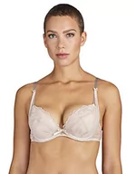 Biustonosze - Aubade Push Up Biustonosz dla kobiet - Tattoo Kwiatowy Biustonosz, Skóra, 85B - miniaturka - grafika 1