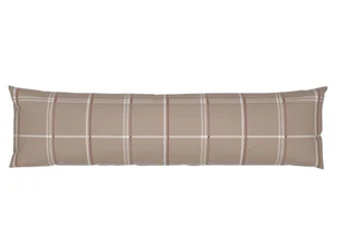 LIVARNO home Poszewka na poduszkę z flaneli, 40 x 145 cm (Brązowe paski) - Poszewki na poduszki LIVARNO home Poszewka na poduszkę z flaneli, 40 x 145 cm (Brązowe paski) - Poszewki na poduszki - miniaturka - grafika 1