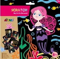 Zabawki kreatywne - Wydrapywanka Syrenka - miniaturka - grafika 1