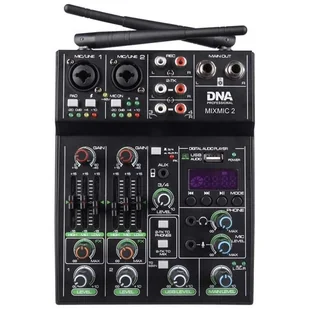 DNA MIXMIC 2 mikser audio USB Bluetooth + mikrofony bezprzewodowe zestaw - Mikrofony estradowe - miniaturka - grafika 5