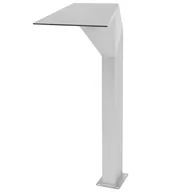 Akcesoria do basenów - vidaXL Fontanna do basenu, stal nierdzewna, 50 x 30 90 cm, srebrna - miniaturka - grafika 1