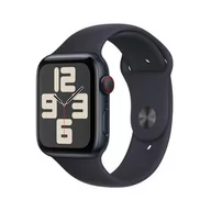 Smartwatch - Apple Watch SE 3 GPS + Cellular 44mm Aluminium Sport M/L Czarny - miniaturka - grafika 1