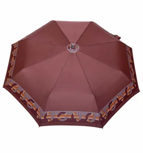 PARASOL 4x składany, automatycznie otwierany i zamykany Wzór: wheels-brown - Parasole - miniaturka - grafika 1