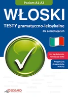 Książki do nauki języka włoskiego - Włoski. Testy gramatyczno-leksykalne dla początkujących. Poziom A1-A2 - miniaturka - grafika 1