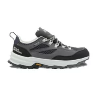 Buty trekkingowe damskie - Damskie buty trekkingowe Jack Wolfskin CYROX TEXAPORE LOW W Graphite - 40 - miniaturka - grafika 1