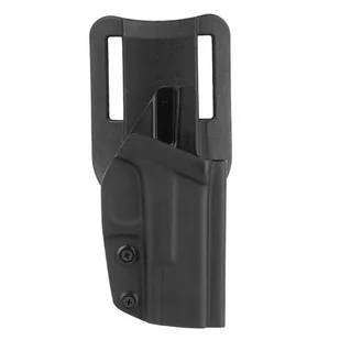 DOUBLETAP GEAR - Kabura zewnętrzna Kydex OWB Strighter Holster do Glock 19 - Czarna - Odzież taktyczna i umundurowanie - miniaturka - grafika 1
