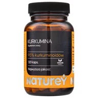 Układ pokarmowy - Naturey Kurkumina, 120 kapsułek - miniaturka - grafika 1