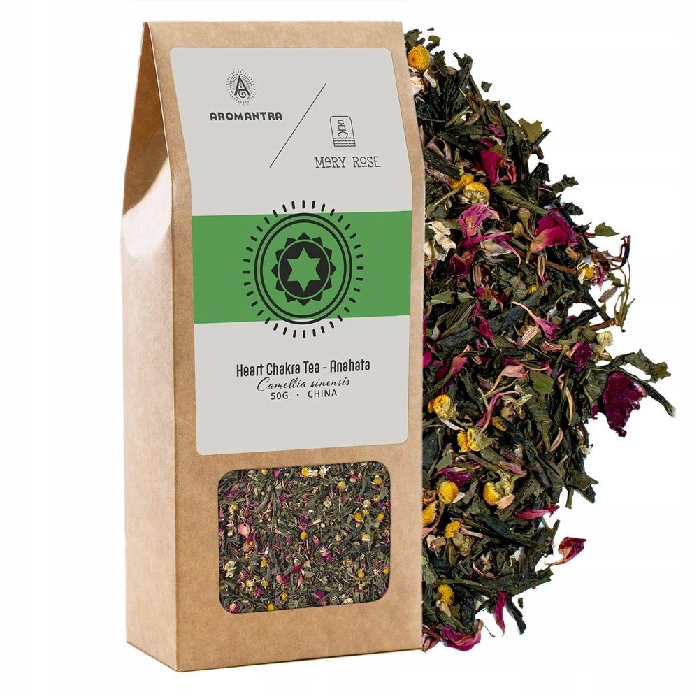Aromantra x Mary Rose herbata na czakrę serca 50g