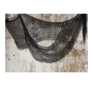 Zasłona Na Halloween Szara - Zasłony - miniaturka - grafika 1