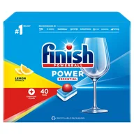 Środki do zmywarek - Finish Power Essential Lemon Tabletki do zmywarki 40 sztuk - miniaturka - grafika 1