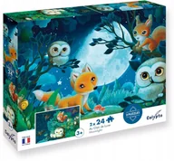 Puzzle - Puzzle 2x24 elementy W Blasku Księżyca Calypto - miniaturka - grafika 1