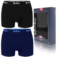 Majtki męskie - LEE COOPER Bokserki Męskie 9505 Czarne Granatowe Rozmiar XXL - miniaturka - grafika 1