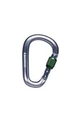 Sprzęt wspinaczkowy - Black Diamond Pearlock Screwgate Carabiner, gray 2021 Karabinki zakręcane BD3811341003ALL1 - miniaturka - grafika 1