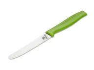 Noże kuchenne - Boker Nóż kuchenny Green - ząbkowany z zaokrąglonym czubkiem (03BO002G) T 03BO002G - miniaturka - grafika 1