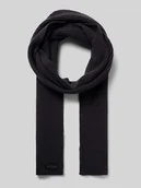 Apaszki i szaliki męskie - Szal z czystej wełny z efektem dzianiny - miniaturka - grafika 1