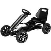 Jeździki dla dzieci - Gokart na pedały KETTLER Kettcar Revolution Czarny - miniaturka - grafika 1