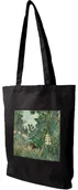 Torby i wózki na zakupy - Torba z naszywką The Equatorial Jungle Henri Rousseau - miniaturka - grafika 1