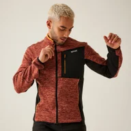 Bluzy męskie - Regatta Męski Polar Baslinn Czerwony, Rozmiar: 3XL - Wyprzedaż - miniaturka - grafika 1