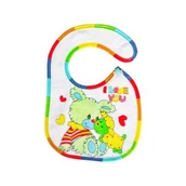 Śliniaki i fartuszki - LIBRA-BABIES Libra-Babies Śliniak bawełniany Owieczki - miniaturka - grafika 1