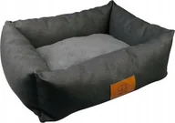 Legowiska dla psów - AQUA DELLA D&D LEGOWISKO SOFA CZARNA 48x38x18cm - miniaturka - grafika 1