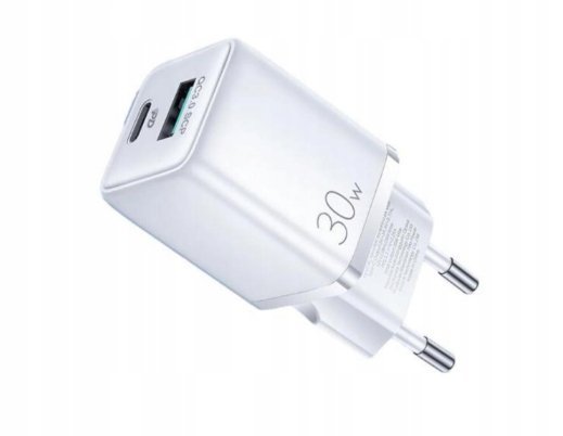 Ładowarka SiGN USB i USB-C, PD i Q.C3.0, 3A, 30W - Biała