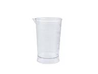 Pozostałe akcesoria fryzjerskie - Menzurka Plastikowa Z Podziałka 100ml - miniaturka - grafika 1