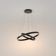 Lampy sufitowe - Lampa regulowana wisząca Rim MOD058PL-L55B3K LED 61W czarna - miniaturka - grafika 1