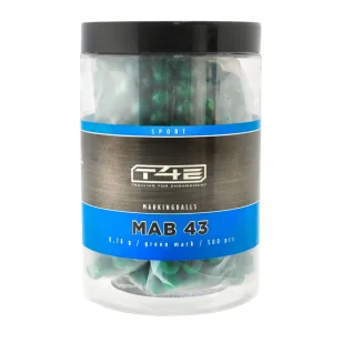 Kule z farbą Umarex T4E Sport MAB 43 kal. .43 / 500 szt. - Broń alarmowa - miniaturka - grafika 1