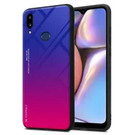 Etui i futerały do telefonów - Pokrowiec Do Samsung Galaxy A10s / M01s Etui w FIOLETOWO - CZERWONY TPU Obudowa Case Cover Plecki Ochronny Cadorabo - miniaturka - grafika 1