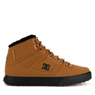 Sneakersy męskie - Sneakersy DC PURE HIGH-TOP WC WNT ADYS400047-WEA Brązowy - miniaturka - grafika 1