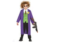 Stroje karnawałowe - STRÓJ JOKER FIOLETOWO-ZIELONY 125-135 - miniaturka - grafika 1
