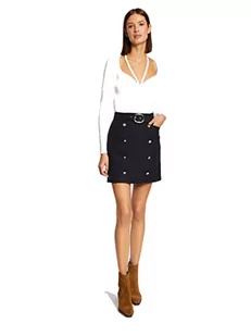 Morgan damski sweter z długim rękawem MUSA Ecru TL, Off White, L - Swetry damskie - miniaturka - grafika 1