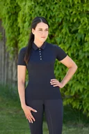Koszulki i topy damskie - Covalliero, Koszulka damska polo 2023 XL turkusowy - miniaturka - grafika 1