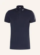 Moda i Uroda OUTLET - J.Lindeberg Funkcyjna Koszulka Polo blau - miniaturka - grafika 1