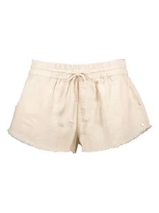 Roxy Szorty w kolorze beżowym - Spodenki damskie - miniaturka - grafika 1