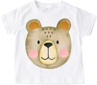 Koszulki dla dziewczynek - Koszulka dla dziecka twarz14 - miniaturka - grafika 1