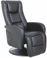 Fotele - Fotel rozkładany PROFEOS Litos, czarny, 85-135x68x106-85 cm - miniaturka - grafika 1